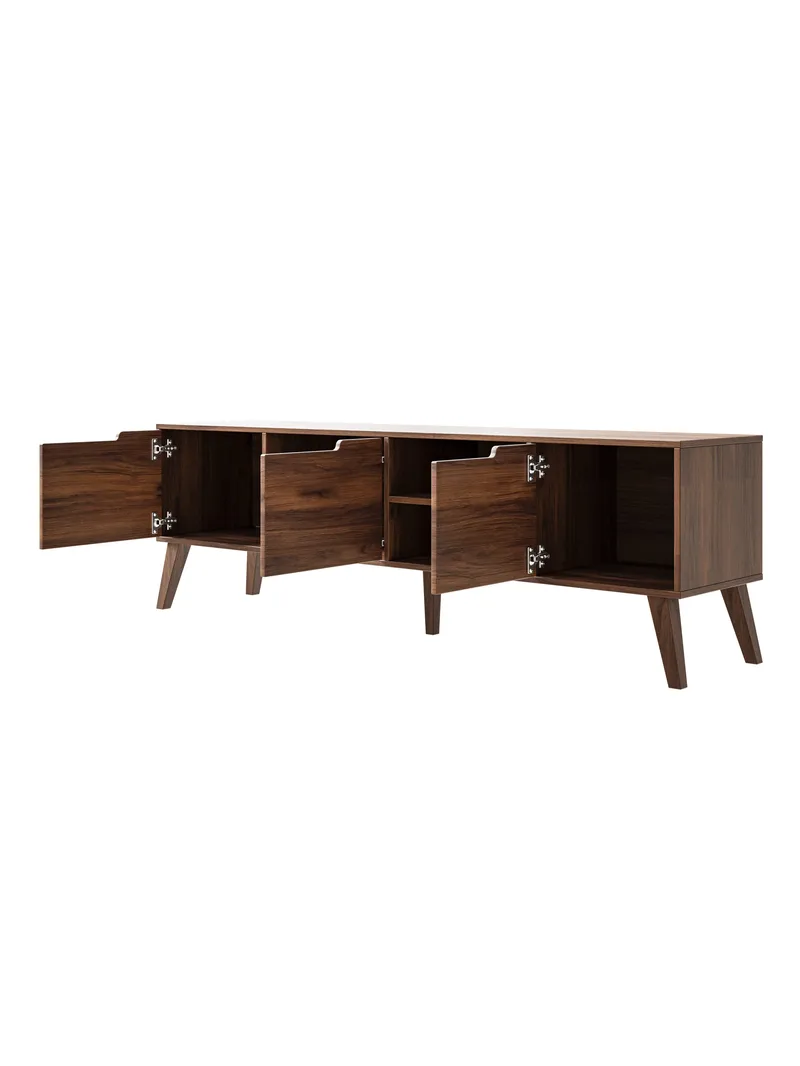 Zelto Tv-Bänk 180 cm - Warmia valnöt - Möbler - Vardagsrum - Tv-möbler & mediamöbler - Tv-bänkar