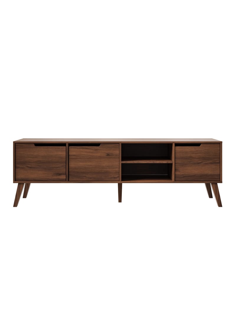 Zelto Tv-Bänk 180 cm - Warmia valnöt - Möbler - Vardagsrum - Tv-möbler & mediamöbler - Tv-bänkar