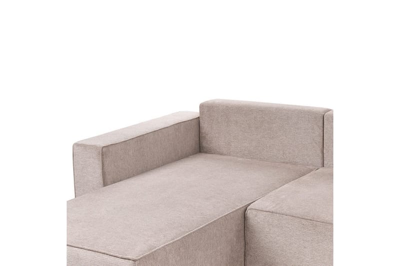 U-formad soffa Vatne Brun/Svart - Brun/Svart - Möbler - Vardagsrum - Soffgrupper