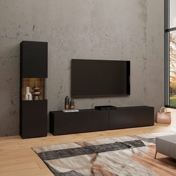Väggenhet Ava 2 delar (05+40) - Svart onyx - Möbler - Vardagsrum - Möbelset för vardagsrum