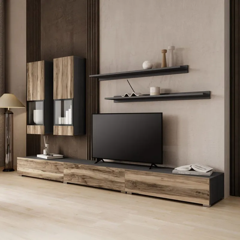 Väggenhet Baros - Touchwood - Möbler - Vardagsrum - Möbelset för vardagsrum