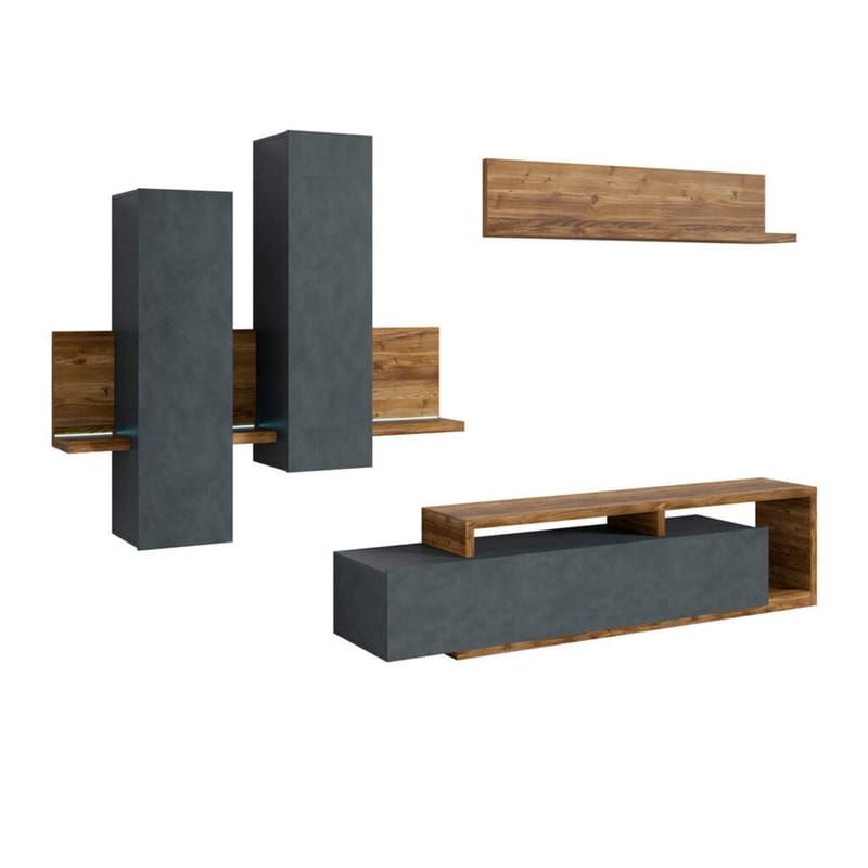 Väggenhet Bota - Apple Gran - Möbler - Vardagsrum - Möbelset för vardagsrum