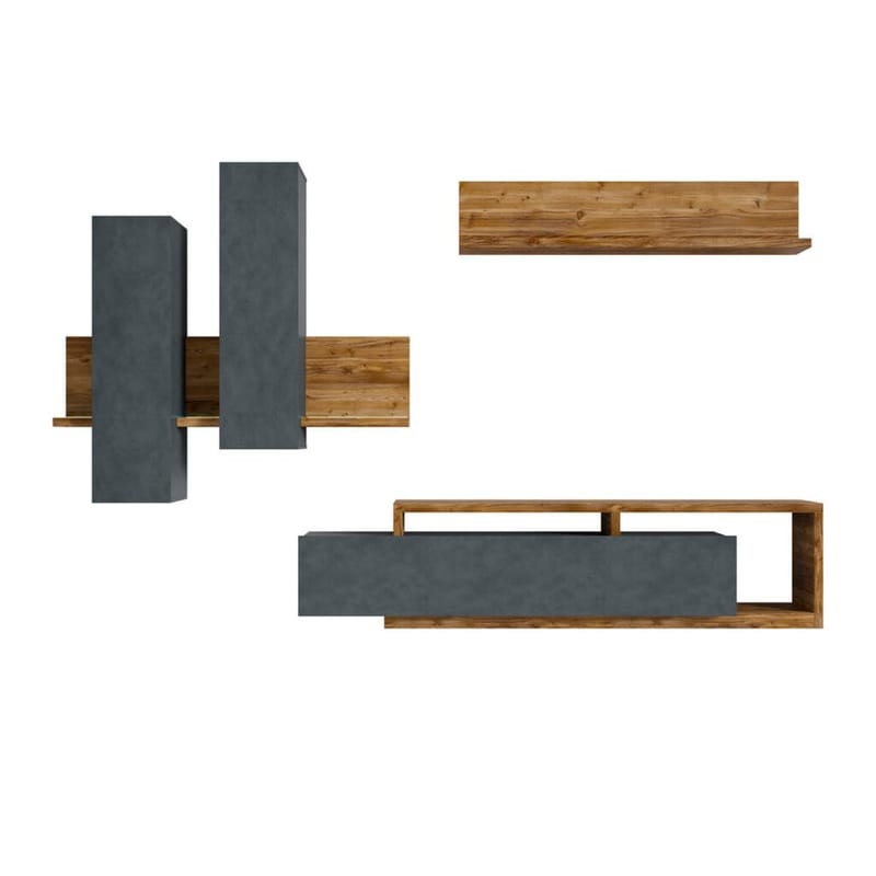 Väggenhet Bota - Apple Gran - Möbler - Vardagsrum - Möbelset för vardagsrum