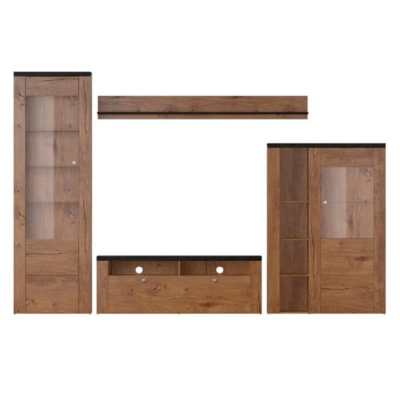 Väggenhet Larona (05+41+02+44) - Lefkas Ek - Touchwood - Möbler - Vardagsrum - Möbelset för vardagsrum