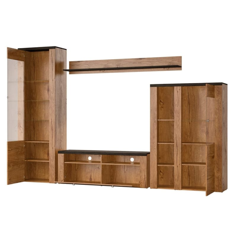 Väggenhet Larona (05+41+02+44) - Lefkas Ek - Touchwood - Möbler - Vardagsrum - Möbelset för vardagsrum