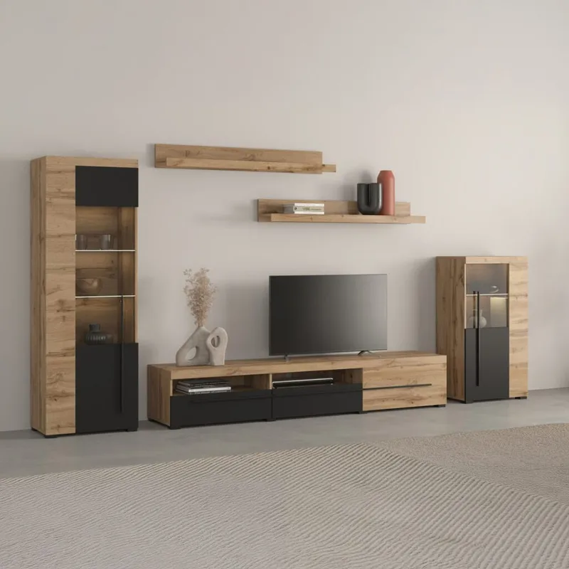 Väggenhet Roger 5 delar - Wotan Ek - Möbler - Vardagsrum - Möbelset för vardagsrum