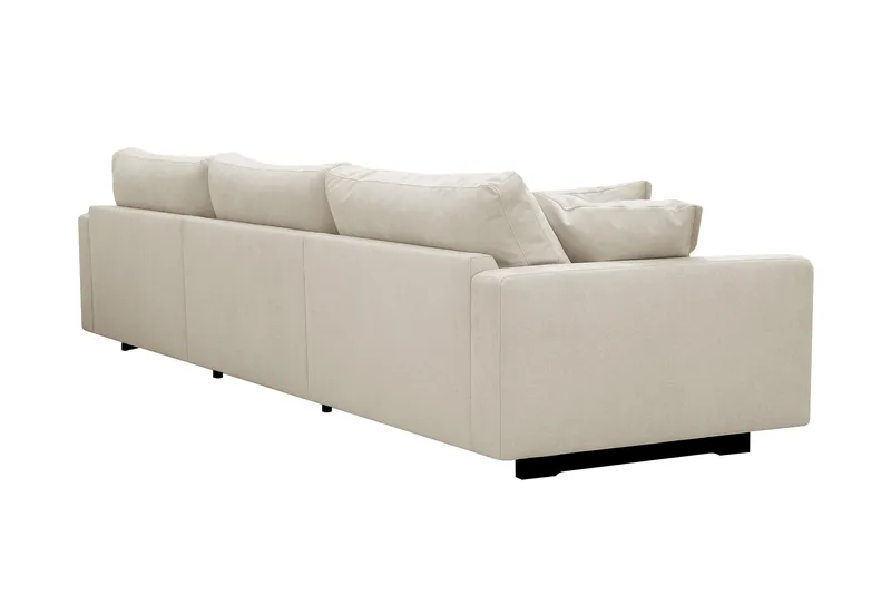 Valencia Extra Djup 5-sits Soffa i Chenille - Beige - Möbler - Vardagsrum - Soffor