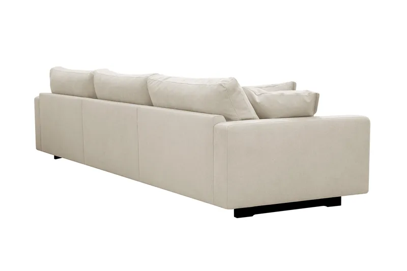 Valencia Extra Djup 5-sits Soffa i Chenille - Beige - Möbler - Vardagsrum - Soffor