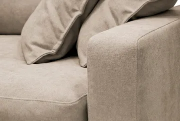 Valencia Extra Djup 5-sits Soffa i Chenille - Brun - Möbler - Vardagsrum - Soffor