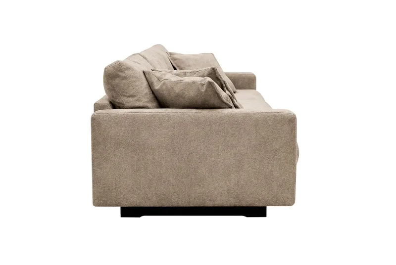 Valencia Extra Djup 5-sits Soffa i Chenille - Brun - Möbler - Vardagsrum - Soffor