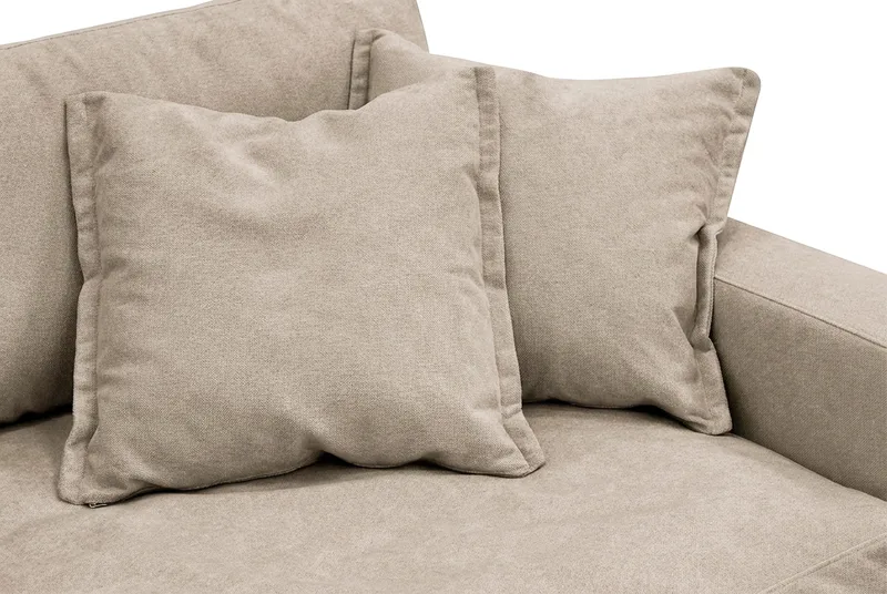 Valencia Extra Djup 5-sits Soffa i Chenille - Brun - Möbler - Vardagsrum - Soffor