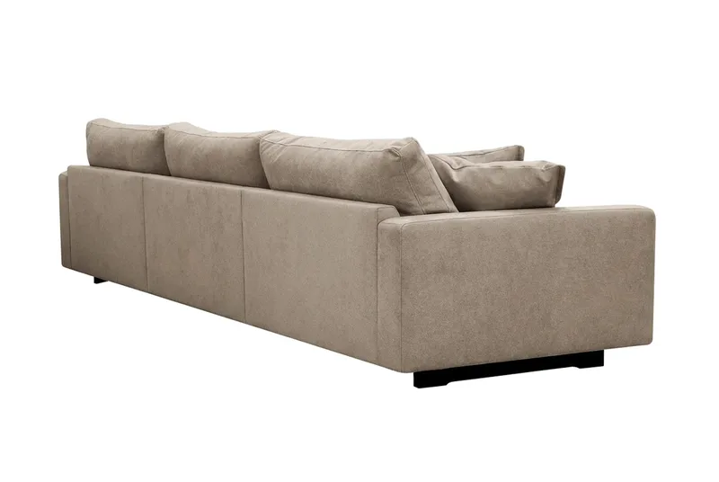 Valencia Extra Djup 5-sits Soffa i Chenille - Brun - Möbler - Vardagsrum - Soffor