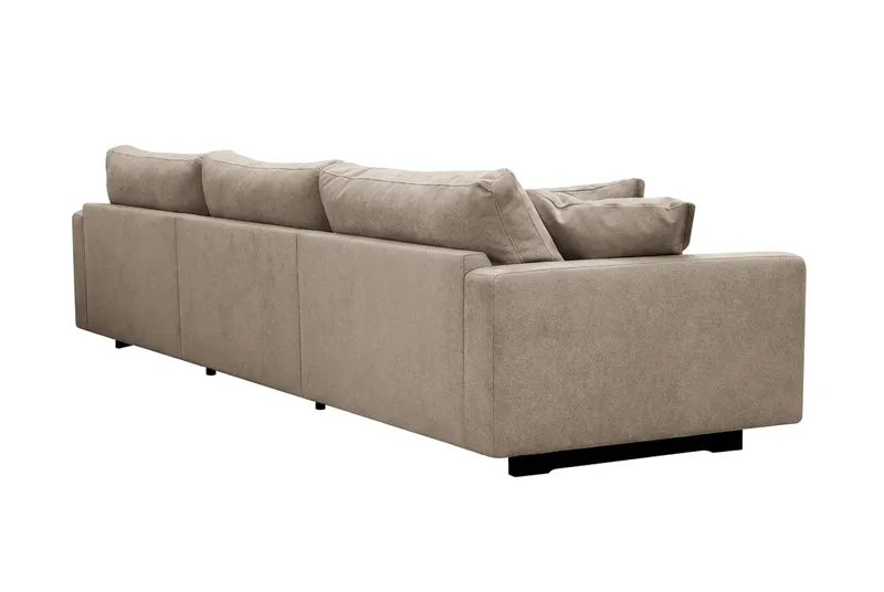 Valencia Extra Djup 5-sits Soffa i Chenille - Brun - Möbler - Vardagsrum - Soffor