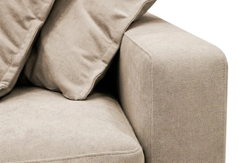 Valencia Extra Djup 5-sits Soffa i Chenille - Brun - Möbler - Vardagsrum - Soffor