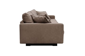 Valencia Extra Djup 5-sits Soffa i Chenille - Mörkbrun - Möbler - Vardagsrum - Soffor