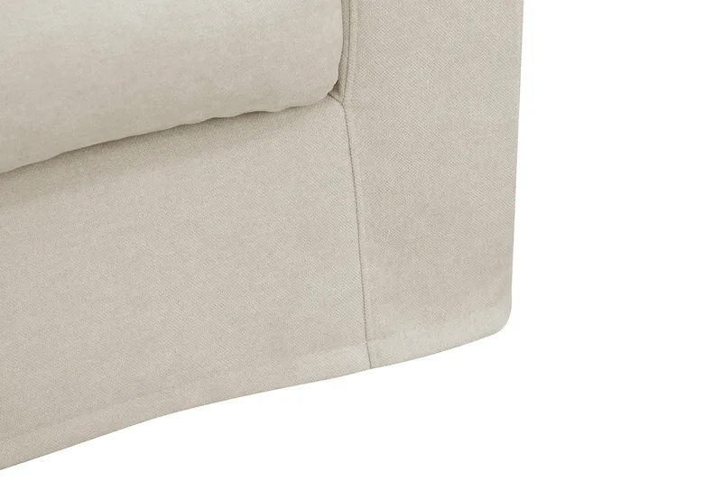 Valencia Extra Djup 5-sits Soffa med avtagbar och tvättbar klädsel - Beige - Möbler - Vardagsrum - Soffor