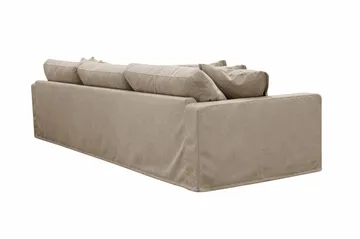 Valencia Extra Djup 5-sits Soffa med avtagbar och tvättbar klädsel - Brun - Möbler - Vardagsrum - Soffor