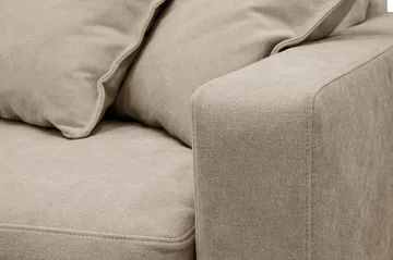 Valencia Extra Djup 5-sits Soffa med avtagbar och tvättbar klädsel - Brun - Möbler - Vardagsrum - Soffor