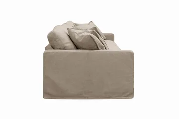 Valencia Extra Djup 5-sits Soffa med avtagbar och tvättbar klädsel - Brun - Möbler - Vardagsrum - Soffor