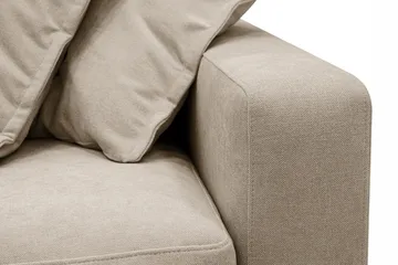 Valencia Extra Djup 5-sits Soffa med avtagbar och tvättbar klädsel - Brun - Möbler - Vardagsrum - Soffor