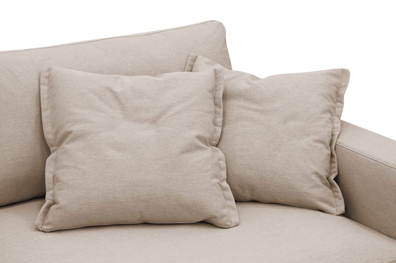 Valencia Extra Djup 5-sits Soffa med avtagbar och tvättbar klädsel - Ljusbrun - Möbler - Vardagsrum - Soffor