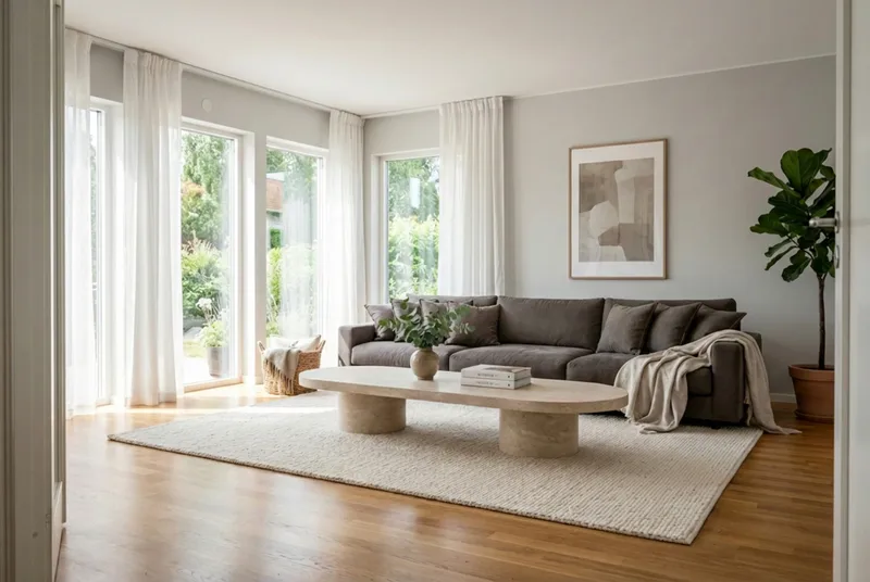 Valencia Extra Djup 5-sits Soffa - Mörkgrå - Möbler - Vardagsrum - Soffor