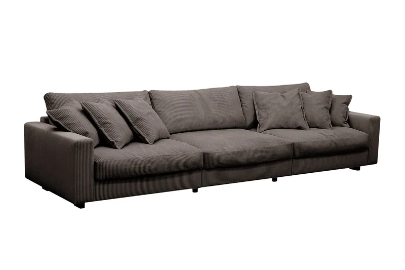 Valencia Extra Djup 5-sits Soffa - Mörkgrå - Möbler - Vardagsrum - Soffor