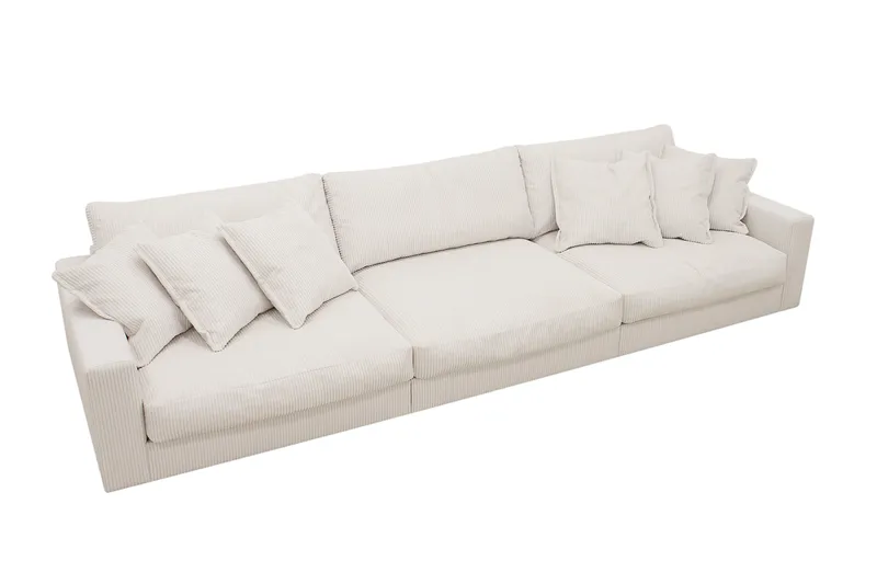 Valencia Extra Djup 5-sits Soffa - Offwhite - Möbler - Vardagsrum - Soffor