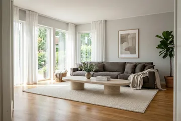 Valencia Extra Djup 5-sits Soffa - Taupe - Möbler - Vardagsrum - Soffor