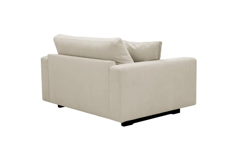 Valencia Extra Djup Fåtölj i Chenille - Beige - Möbler - Vardagsrum - Fåtöljer