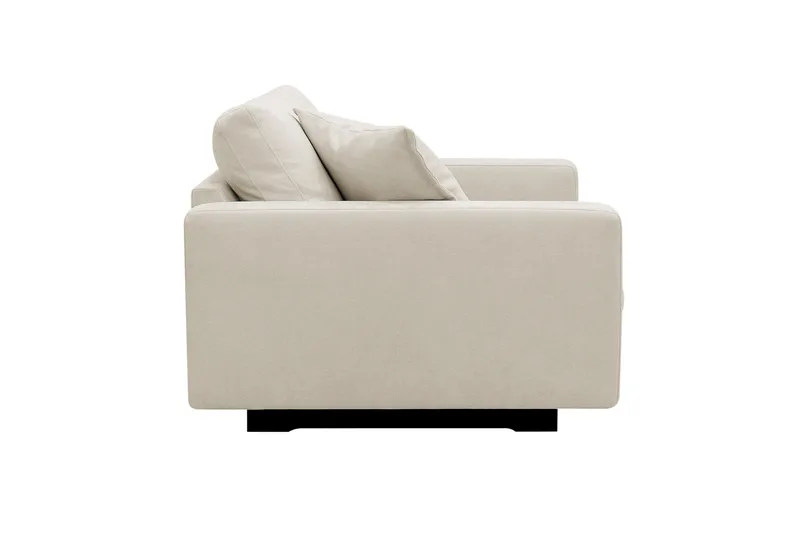 Valencia Extra Djup Fåtölj i Chenille - Beige - Möbler - Vardagsrum - Fåtöljer