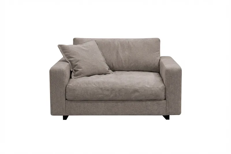 Valencia Extra Djup Fåtölj i Chenille - Brun - Möbler - Vardagsrum - Fåtöljer