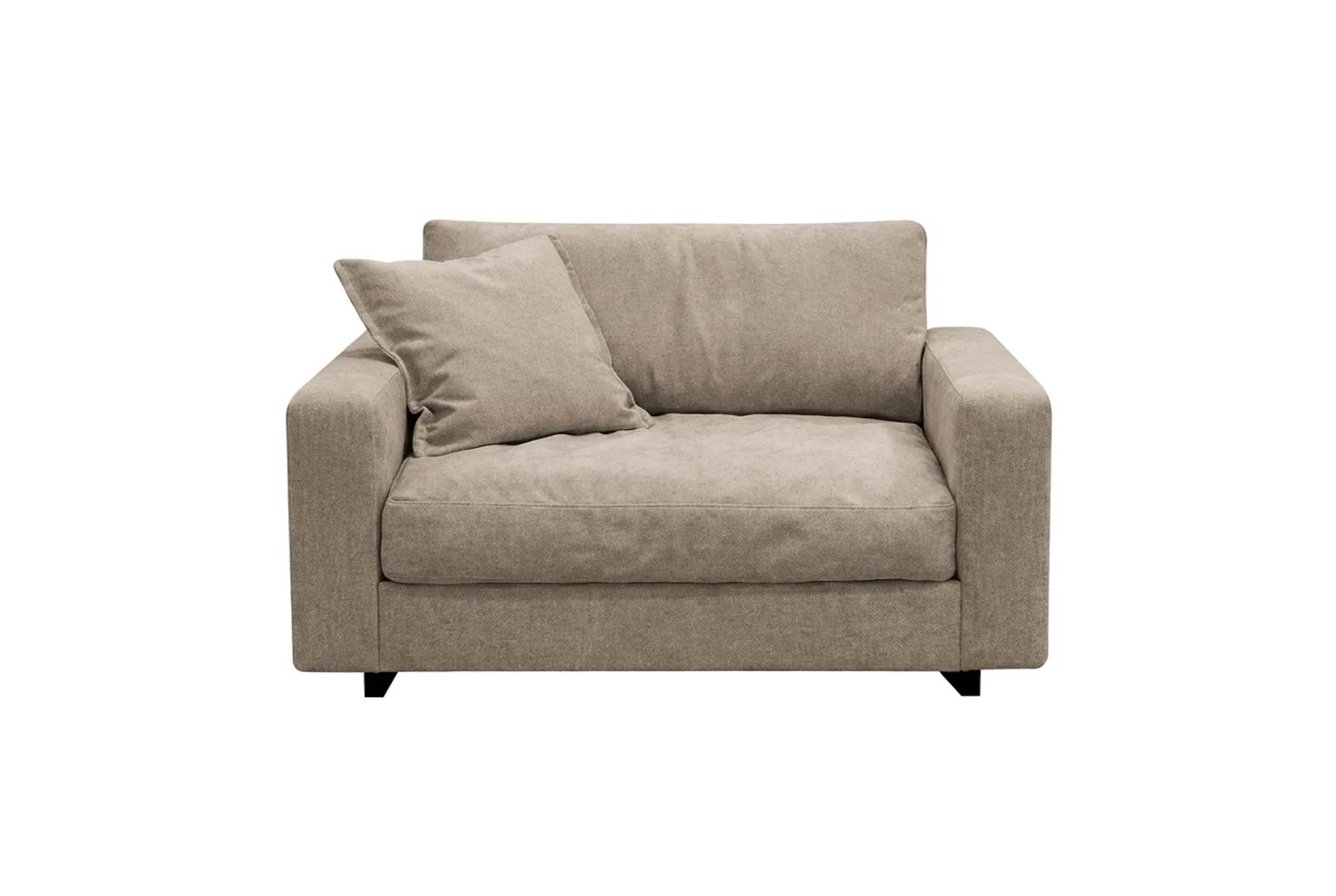 valencia extra djup fåtölj i chenille - brun