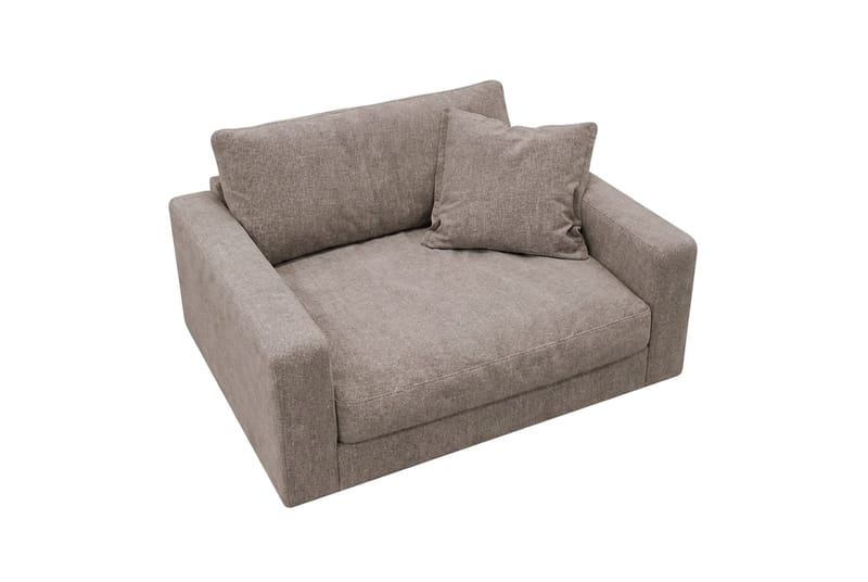 Valencia Extra Djup Fåtölj i Chenille - Brun - Möbler - Vardagsrum - Fåtöljer