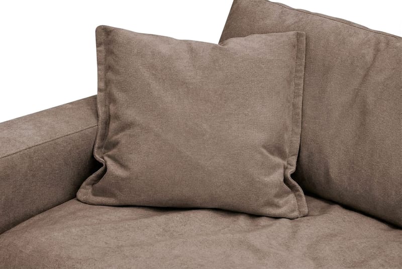 Valencia Extra Djup Fåtölj i Chenille - Mörkbrun - Möbler - Vardagsrum - Fåtöljer