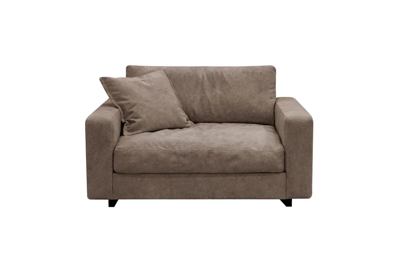 Valencia Extra Djup Fåtölj i Chenille, Mörkbrun