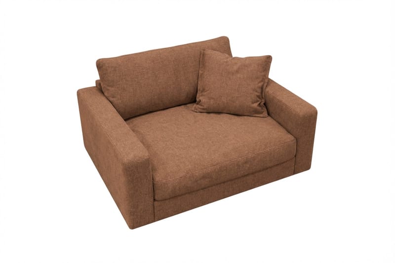 Valencia Extra Djup Fåtölj i Chenille - Rostbrun - Möbler - Vardagsrum - Fåtöljer