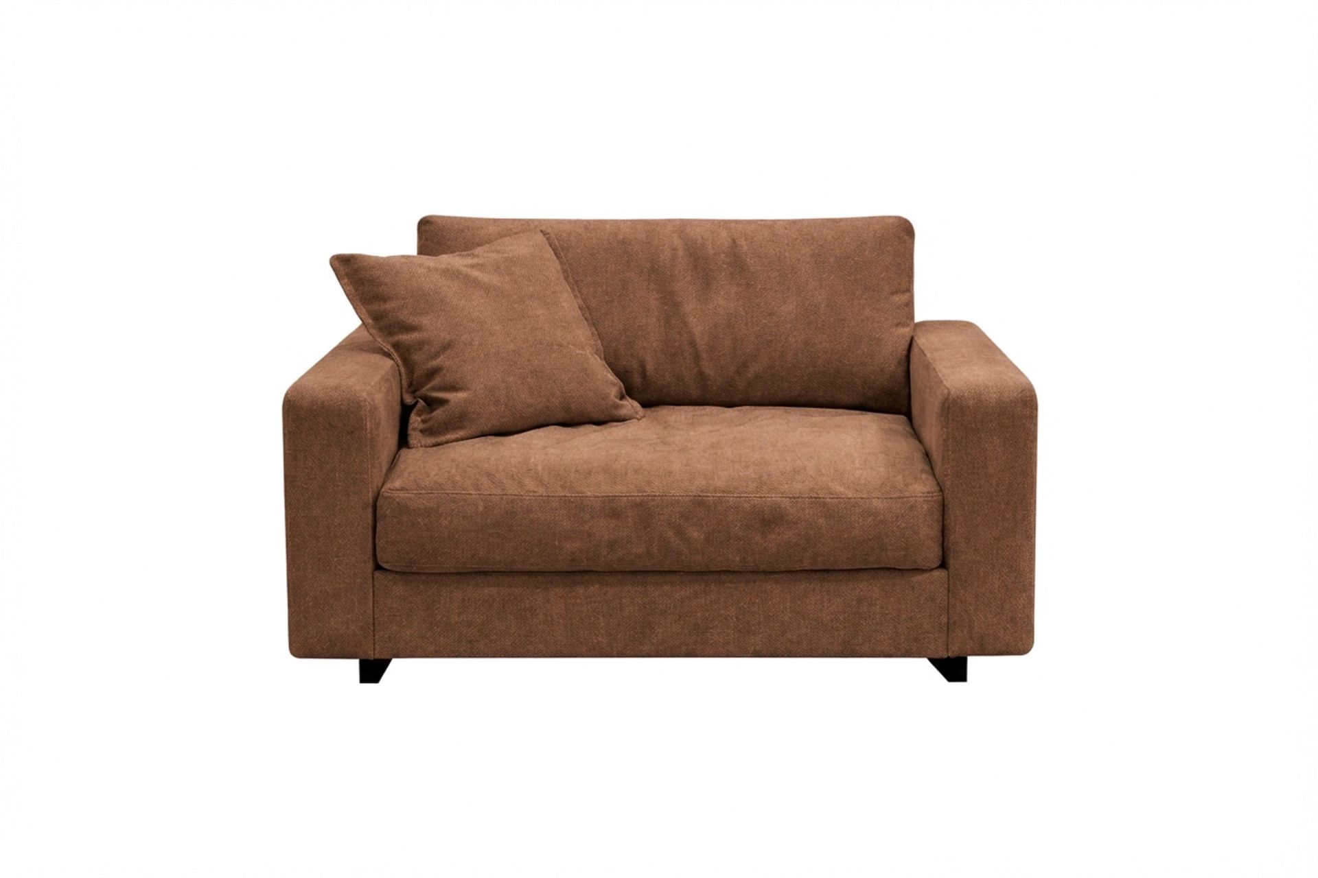 Valencia Extra Djup F&aring;t&ouml;lj i Chenille - Rostbrun