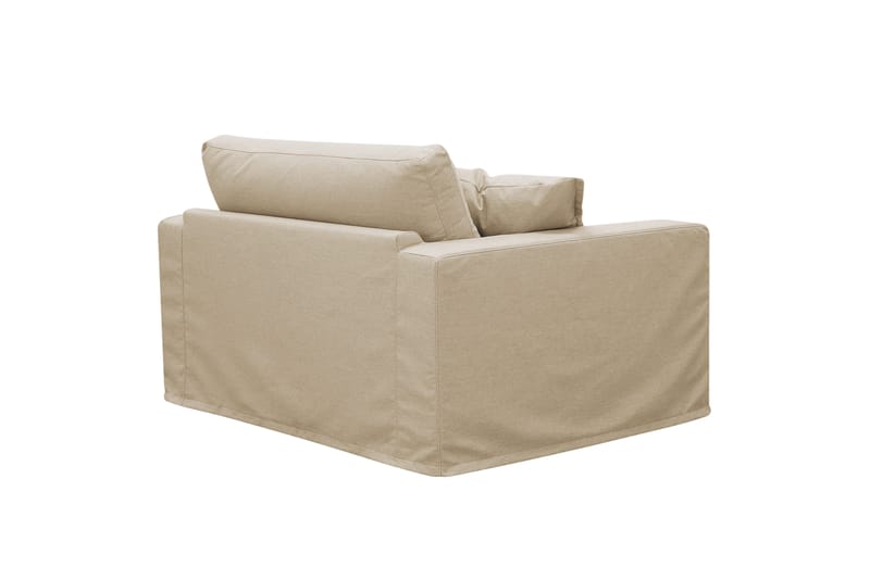 Valencia Extra Djup Fåtölj med avtagbar och tvättbar klädsel - Beige - Möbler - Vardagsrum - Fåtöljer