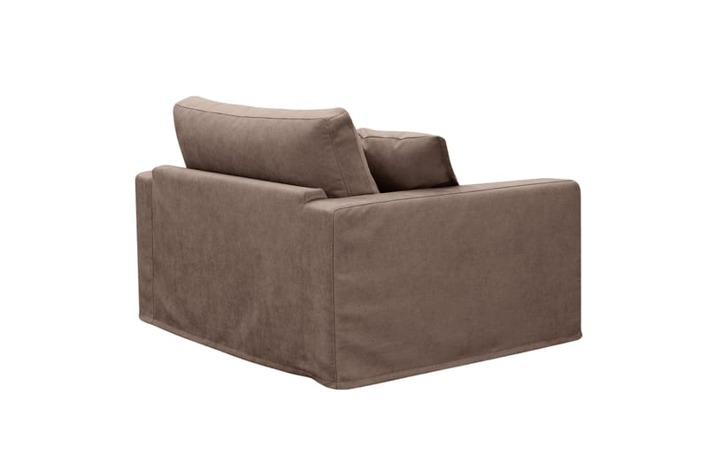 Valencia Extra Djup Fåtölj med avtagbar och tvättbar klädsel - Mörkbrun - Möbler - Vardagsrum - Fåtöljer