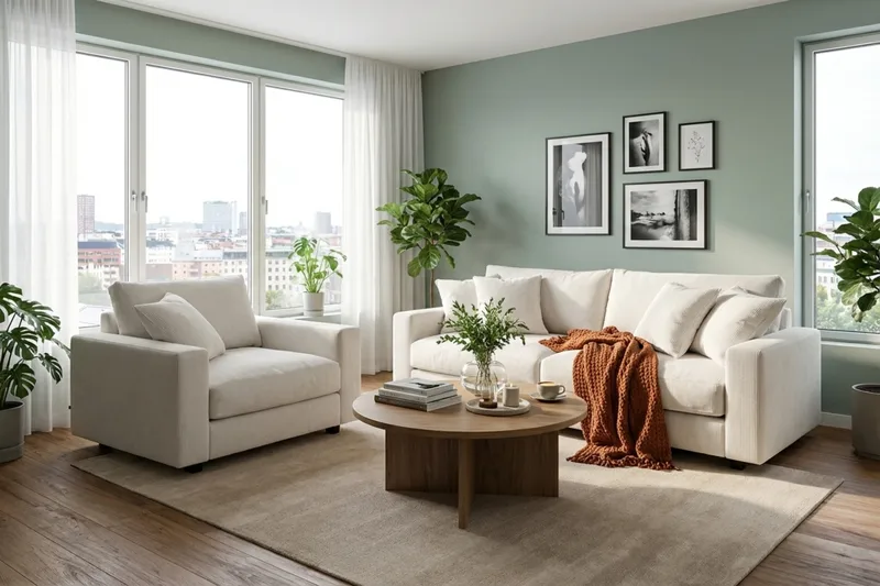 Valencia Soffgrupp Extra Djup 3-sits Soffa + Fåtölj - Offwhite - Möbler - Vardagsrum - Soffgrupper