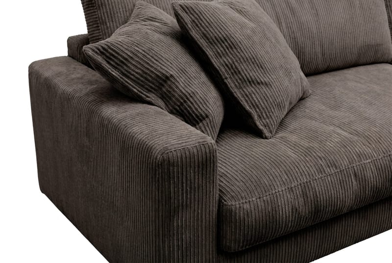 Valencia Soffgrupp Extra Djup 4-sits Soffa + Fåt ölj - Taupe - Möbler - Vardagsrum - Soffgrupper
