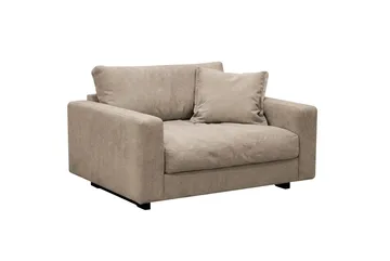 Valencia Soffgrupp Extra Djup 5-sits Soffa + Fåtölj i Chenille - Brun - Möbler - Vardagsrum - Soffgrupper