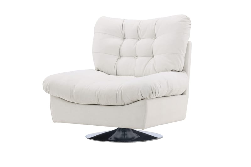 Vanlig fåtölj med armstöd Venture Home Florens Fåtölj Offwhite - Möbler - Vardagsrum - Fåtöljer