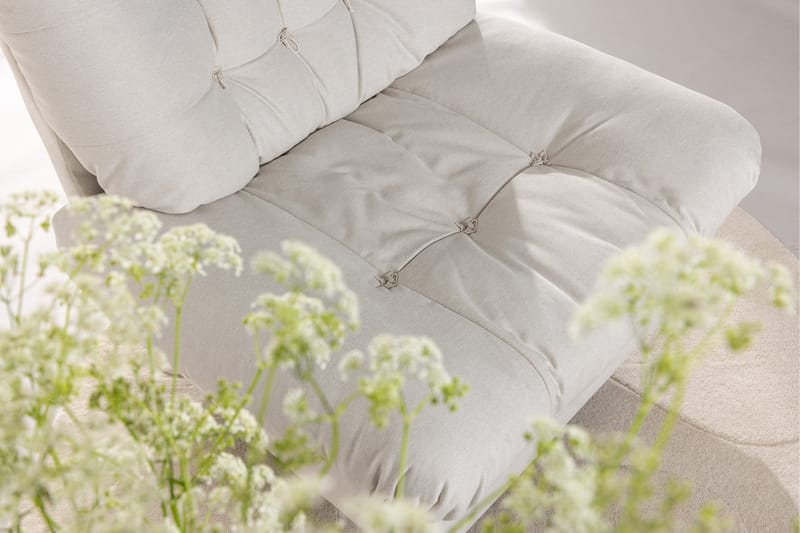 Vanlig fåtölj med armstöd Venture Home Florens Fåtölj Offwhite - Möbler - Vardagsrum - Fåtöljer