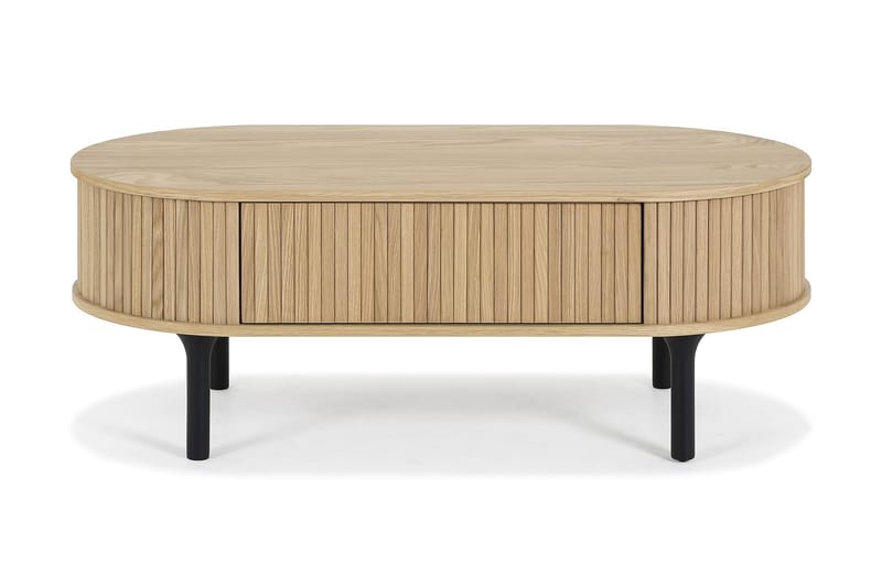 LENOIR Ovalt Soffbord 118 cm Natur - Bord - Soffbord