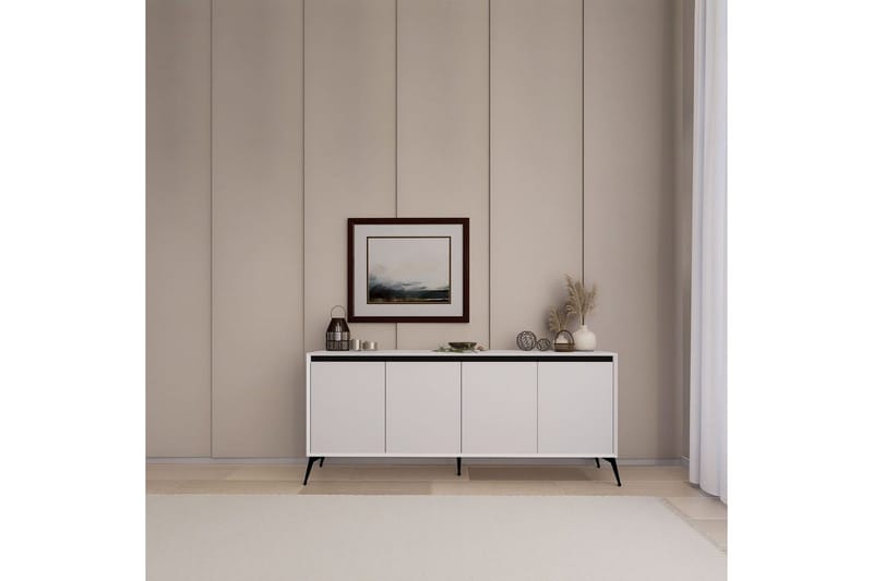 Adilen Konsollbord 180 cm - Vit - Möbler - Vardagsrum - Soffbord & vardagsrumsbord - Avlastningsbord & konsolbord