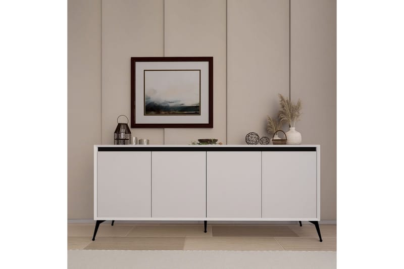 Adilen Konsollbord 180 cm - Vit - Möbler - Vardagsrum - Soffbord & vardagsrumsbord - Avlastningsbord & konsolbord