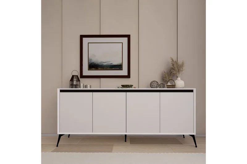 Adilen Konsollbord 180 cm - Vit - Möbler - Vardagsrum - Soffbord & vardagsrumsbord - Avlastningsbord & konsolbord