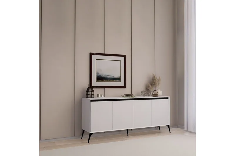 Adilen Konsollbord 180 cm - Vit - Möbler - Vardagsrum - Soffbord & vardagsrumsbord - Avlastningsbord & konsolbord